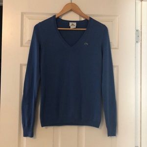 Lacoste Lightweight V-Neck Sweater